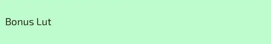 Bonus Lut